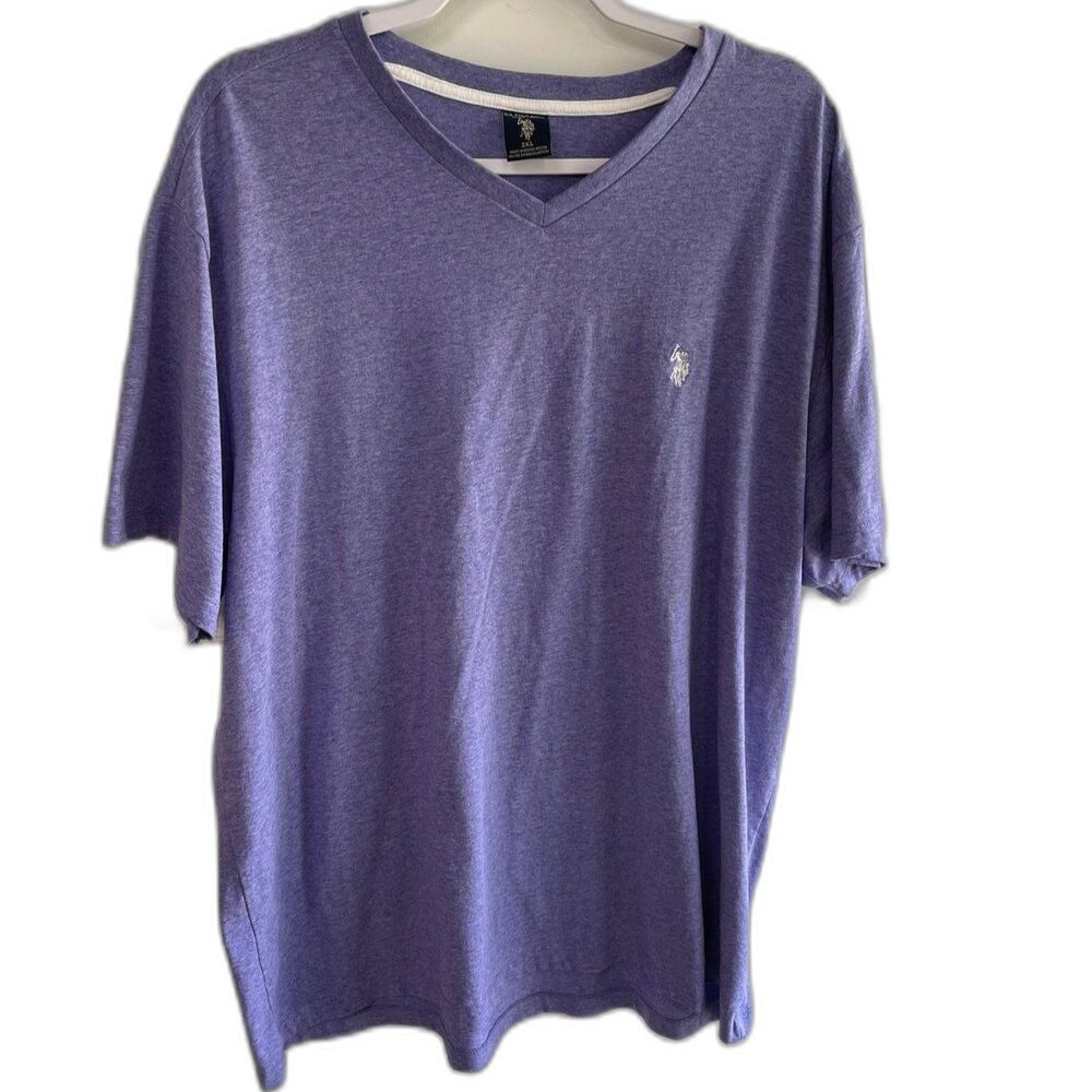 U.S. Polo Assn. Men’s 2XL V-Neck Short Sleeve